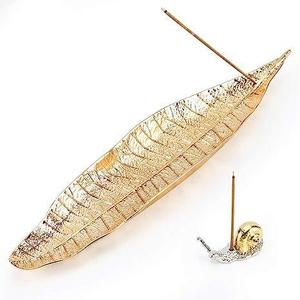 ที่วางธูปโลหะรูปใบไม้ มีจำหน่ายในราคาขายส่ง - Product Image 2