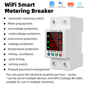 <span class=keywords><strong>Compteur</strong></span> d'énergie intelligent TPSON 63A 220V, disjoncteur miniature pour usage domestique, <span class=keywords><strong>compteur</strong></span> <span class=keywords><strong>électrique</strong></span> avec fonction Tuya, connectivité Wifi - Product Image 4
