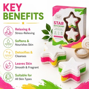 Handmade Organic <b>Bath</b> Bombs Shower Steamers Natural Elegant Aromatherapy Spa Experience Whitening Skin Custom Branding <b>bath</b> ball - Product Image 3