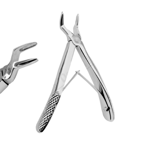 คีมดึงฟันด้านบนเครื่องมือผ่าตัดสำหรับเด็กชุดทันตกรรมรากฟันด้านบนพิมพ์ลายภาษาอังกฤษ Klein #51S - Product Image 1