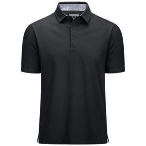 Polo de Manga Corta para Hombre, Informal, para Negocios o Golf, Tejido Transpirable, Corte Clásico 2026 - Product Image 1