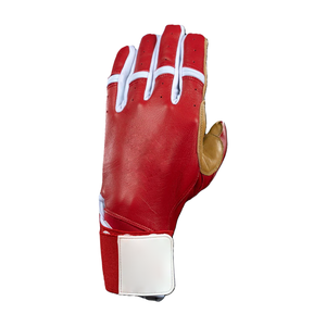 Gants de frappeur de baseball en cuir professionnels personnalisés, durables, à adhérence souple, ambidextres, respirants, respectueux de l'environnement, équipement de protection des mains - Product Image 2
