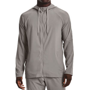 Veste de sport à capuche pour homme, personnalisée OEM, respirante, imperméable, en toile écologique, style streetwear, coupe-vent d'hiver, pour l'extérieur - Product Image 1