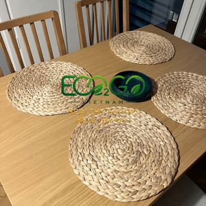 Wholesale Round Water Hyacinth <b>Placemats</b> <b>for</b> Dining <b>Table</b> | Handwoven Natural Woven <b>Table</b> Mats Bulk Sale - Eco2go Vietnam - Product Image 5