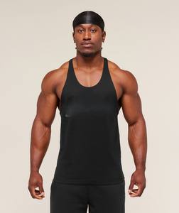 Camiseta Deportiva de Verano para Hombre, de Alta Calidad, sin Mangas, para Gimnasio, de Algodón y Poliéster, de Secado Rápido, Personalizable - Product Image 4