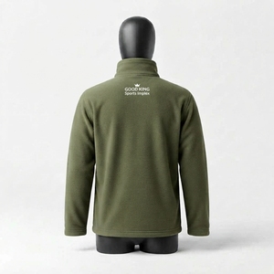 Veste polaire pour homme, personnalisable, légère, chaude, pour l'hiver, décontractée, respirante, zippée - Product Image 4