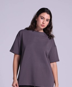 เสื้อยืดคอกลมแบบสวมใส่สบายสำหรับทุกเพศทุกวัย ขายส่ง รับผลิตตามแบบ น้ำหนักเบา ซับเหงื่อได้ดี เสื้อผู้หญิงลำลอง รับผลิตแบบ OEM แบรนด์ส่วนตัว - Product Image 5