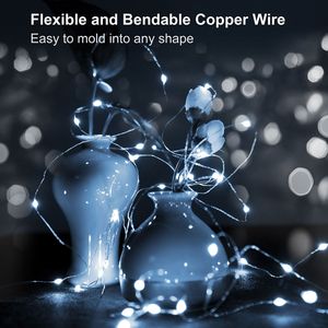 6 Pack 6.56ft LED <b>String</b> <b>Lights</b> 20 LEDs Starry Fairy Decor <b>Light</b> Copper DIY Wedding Party Festival <b>Lights</b> for Costume New Year's - Product Image 6