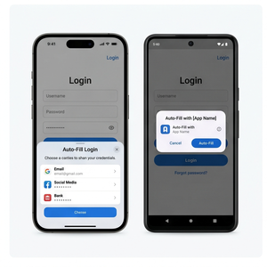 Royalcraft Password Manager App – Secure Vault, Auto Fill, Save Passwords, Private <b>Lock</b> & Sync - Product Image 3