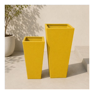 Maceta Industrial de Fibra de Vidrio para Exteriores, Decoración Comercial para Paisajes, Resistente a la Intemperie, Fabricante, Múltiples Colores - Product Image 1