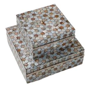 Hot Selling Custom Resin Inlay <b>Wooden</b> Boxes MOP Inlay Jewelry Storage Solutions Handcrafted <b>Wooden</b> Designs - Product Image 1