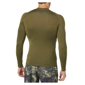 Rashguard de haute qualité personnalisé pour hommes, vêtements de fitness et de gym, taille personnalisée, manches longues, confortable, respirant, rashguard MMA - Product Image 2
