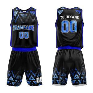 Meilleur design d'uniformes de basketball personnalisés réversibles sublimés, service OEM, grandes tailles, dernières nouveautés, uniformes vierges en gros, pas cher - Product Image 6