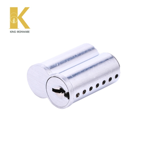 Cerradura de Cilindro con Múltiples Opciones de Ranura para Llave, Latón Cromado Satinado, 7 Pines, Ranura Tipo J SFIC para Seguridad en Edificios Comerciales - Product Image 5