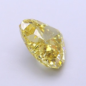 Diamante CVD Amarillo Corazón de 2.01 Quilates, Claridad VS1, Color Intenso Fantasía, Corte Brillante Modificado, Pulido Excelente, Diamante Creado en Laboratorio - Product Image 4