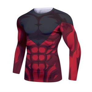 Custom Logo Rash Guard <b>Athletic</b> Training Compression Shirt Premium Sportswear Manufacturer Bulk Production - Product Image 3