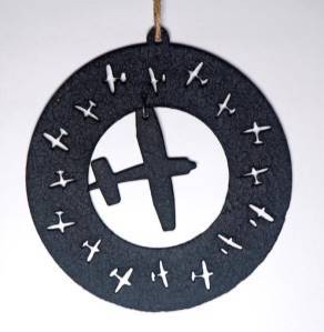 Christmas ornament iron Christmas ornament black metal ornament laser cut ornament decorative <b>hanging</b> ornament <b>hanging</b> Christmas - Product Image 2