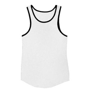 Débardeur en tricot uni à col rond pour homme, coupe ajustée, vêtements de sport décontractés - Product Image 1
