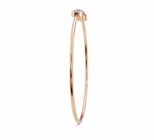 Forever Entwined Lab Grown Diamond Kada Bracelet 9kt 14kt 18kt Yellow <b>Rose</b> White <b>Gold</b> 0.970 Carat 32 Diamonds Luxury Jewelry - Product Image 5