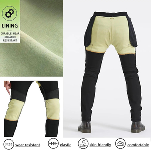 Pantalones de Motociclismo, Jeans de Motocross, con Protección CE en Rodillas y Cadera, Armadura Extraíble, para Todas las Estaciones, para Hombre - Product Image 3