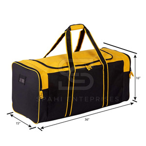 Bolsas de lona impermeables, duraderas, para viaje y gimnasio, con compartimento para zapatos, para fitness, deportes y viajes de fin de semana. - Product Image 4