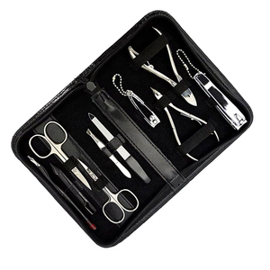 2026 High Quality Stainless Steel Luxurious Multifunction <b>Nail</b> Clippers Beauty Care Kit 10pcs Manicure Tool Set New Arrival - Product Image 5
