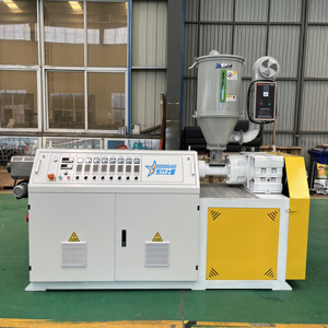 Linea di estrusione a vite singola East <span class=keywords><strong>Star</strong></span> SJ65 per la produzione di tubi in PE/PVC, rapporto L/D 30:1, vite 38CrMoAIA, automatica - Product Image 3