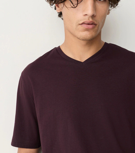 T-shirt d'été personnalisé à col rond pour homme, 100 % coton, coupe ample, broderie de lettres, haute qualité - Product Image 2