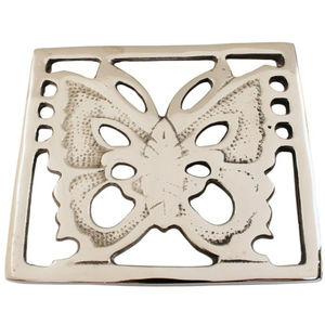 Trivet Metálico de Diseño Fantástico, Acabado Plateado Decorativo, Resistente al Calor, para Mesa de Comedor y Ollas Calientes, Precio Accesible - Product Image 4
