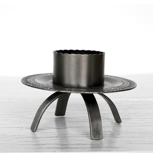 Hand Forged Eco-Friendly Small Antique <b>Gold</b> <b>Candle</b> Holder Mini Taper Stand for Christmas and Easter Home Decoration - Product Image 5