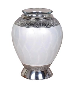 Custom Metal Cremation Urn Adult Funeral <b>Memorial</b> Urn Aluminum Cremation Urn Adult Custom Packaging Logo Design Supplier - Product Image 3
