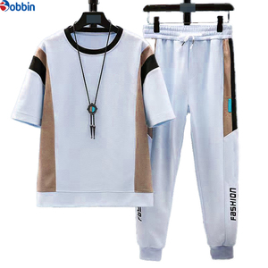 Conjunto Deportivo para Hombre, Verano, Manga Corta, Nuevo Estilo, Venta Caliente, Casual, Moderno, Deportivo, 2 Piezas, para Adolescentes, Unisex - Product Image 4