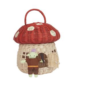 Cesta de champiñones hecha a mano de ratán tejido para recolección y exhibición minorista, proveedor mayorista de Vietnam - Product Image 2