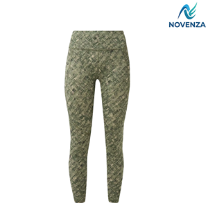 OEM Custom Logo Womens Eco Friendly High Waist Stretch Workout Pants Sports <b>Leggings</b> With <b>Pockets</b> Athletic Activewear - Product Image 4