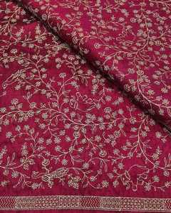 Tissu en Chiffon Brodé Malty Dobby 100% Polyester Respirant Écologique pour Mariage, Couleurs Personnalisées, Fournisseur Textile Export - Product Image 5