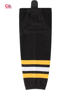 <b>Hot</b> Sell Factory Price 100% Polyester Ice Hockey Uniform <b>Socks</b> Pattern Color Customization Sublimation Ice Ho - Product Image 1
