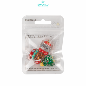 Llavero de resina con forma de conejo Sworldme, venta al por mayor de fábrica, dije decorativo de dibujos animados, accesorio de manualidades DIY - Product Image 2