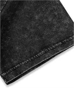 T-shirt Homme Grande Taille 100% Coton Respirant, Conception Vierge, Motif Logo, Lavable, Fabrication Professionnelle, Style Décontracté - Product Image 4