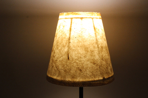 Papel de Fibra Lokta con Diseño Budista Antiguo / Himalayo de Primera Calidad para Mercados Internacionales, Pantalla para Lámpara de Dormitorio o Sala de Estar - Product Image 3