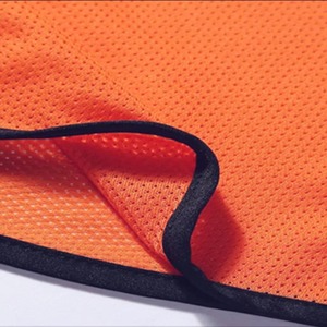 Camiseta Deportiva Naranja sin Mangas Número 8, Transpirable, de Poliéster, Unisex, Uniforme de Equipo para Adultos, Impresión Personalizada, Detección de Agujas - Product Image 6