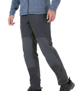 Pantalon d'extérieur gris foncé pour homme, taille élastique, plusieurs poches, respirant, poids moyen, décontracté, pour l'automne - Product Image 5