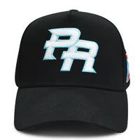 EQUILUX HANDCRAFT BOUTIQUE Gorra Unisex Hip-Hop 100% Algodón, 6 Paneles, Visera Plana, Patrón de Letras, Bordado 3D, Cuatro Estaciones