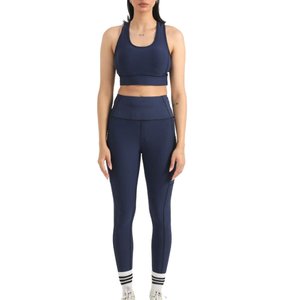 OEM Women's Plus Size 2-Piece Solid Front High Stretch <b>Yoga</b> Set Padded High Waist <b>Pilates</b> Gym Active Wear Breathable Quick Dry - Product Image 1