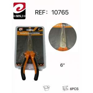 Alicates de 6 pulgadas con mango de plástico, categoría de producto: ALICATES - Product Image 1