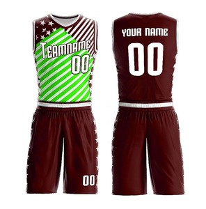 Tenue de basketball personnalisée pour hommes pour équipe de club, ensembles de maillots respirants, maillot de basketball NBA personnalisé - Product Image 4