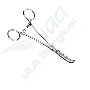 INSTRUMENTS CHIRURGICAUX IAA Pinces chirurgicales courbées en acier inoxydable, taille personnalisable, certifiées CE pour usage général - Product Image 4