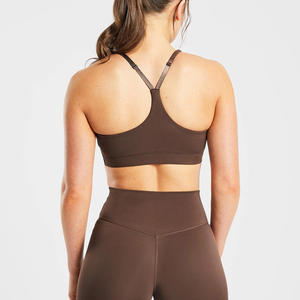 Soutien-gorge de sport ODM sans couture en Spandex/Nylon pour femme, grande taille, respirant, maintien élevé, ajustement personnalisé, style le plus récent, vente en gros - Product Image 4