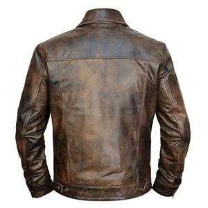 Vestes en cuir pour hommes grandes tailles, vêtements de mode pour hommes, vestes de sport pour moto, vestes d'hiver pour hommes de toutes tailles - Product Image 2