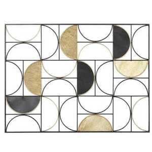 Juego de 2 Piezas de Arte Metálico para Pared con Diseño de Diente de León, Escultura de Flor de Hierro Dorada y Plateada Moderna para Decoración Minimalista del Hogar - Product Image 1