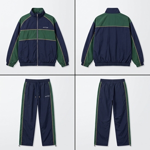 Conjunto de Chaqueta y Pantalones Deportivos de Anime Personalizados, Estilo Japonés, Chaqueta de Nailon para Hombre - Product Image 1